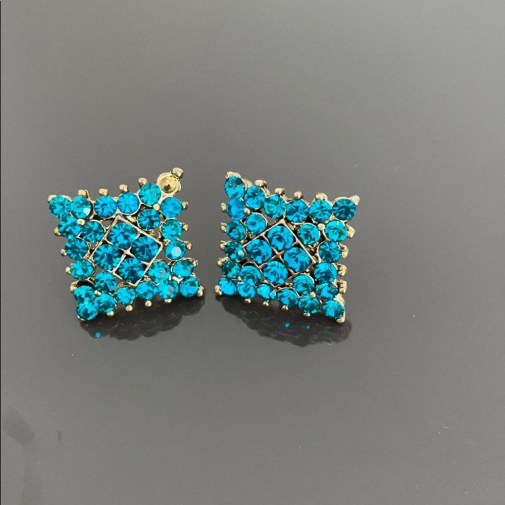 Blue stone Earrings